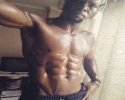 He is a fitness freak and workout for hours at the gym to be in the desired shape He is a fitness freak and workout for hours at the gym to be in the desired shape.